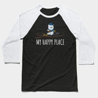 Model Trains are my Happy Place Baseball T-Shirt